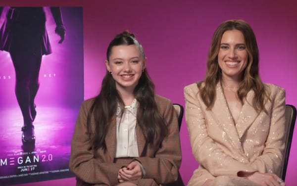 “It’s her whole identity”: Allison Williams and Violet McGraw on M3GAN’s gay appeal