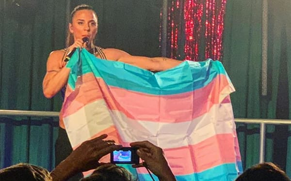 Mel C gets emotional as she shows support for trans rights at Brighton Pride