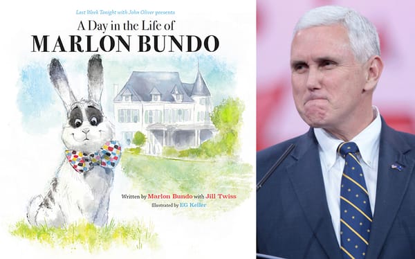 Gay parody of Mike Pence’s bunny book becomes number one bestseller