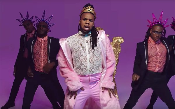 MNEK serves choreography in video for empowering anthem Correct