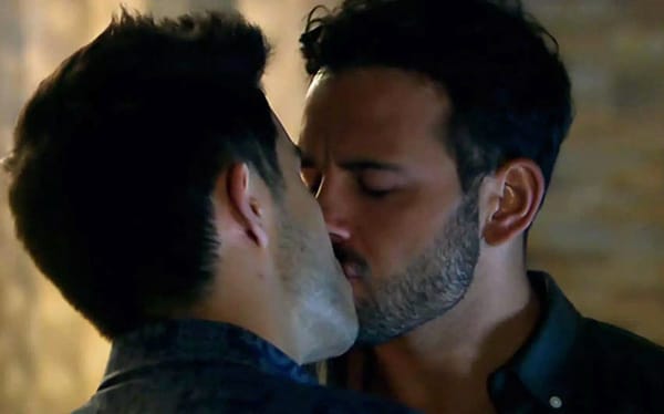 Neighbours fans praise Rafael and David’s “beautiful” gay love scene