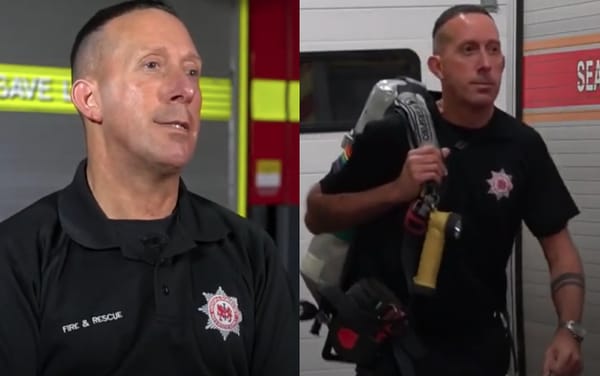 Gay firefighter ‘pretended to have a girlfriend’ due to fear of coming out to colleagues