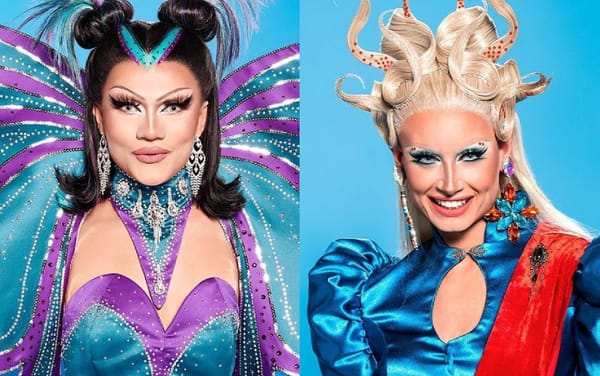 Drag Race UK’s River Medway and Scarlett Harlett reveal unseen Kill Bill-inspired looks