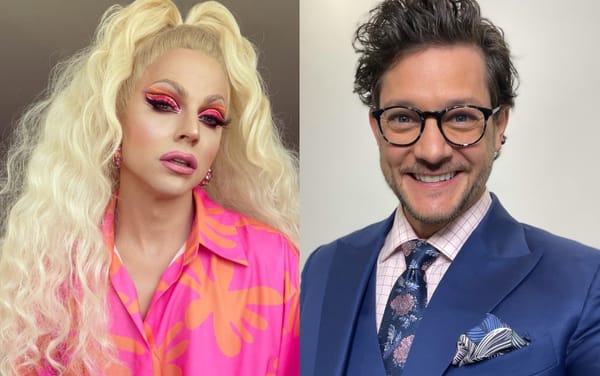 Drag Race star Courtney Act breaks silence on those orgy rumours with actor Rob Mills