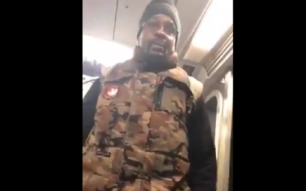 A suspect has been arrested in New York City after assaulting a lesbian and leaving her with a fractured spine