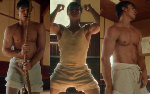 Nicholas Alexander Chavez leaves fans parched with shirtless Nike x Jacquemus collab