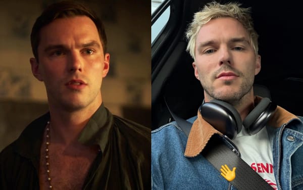 “I would risk it all”: Nicholas Hoult’s blonde selfie is causing a thirstwave on Gay Twitter