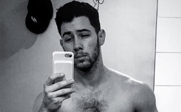 Nick Jonas leaves fans gagging for more with steamy shirtless selfie