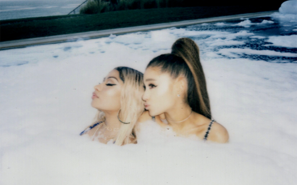 Listen to Nicki Minaj and Ariana Grande’s brand new single Bed