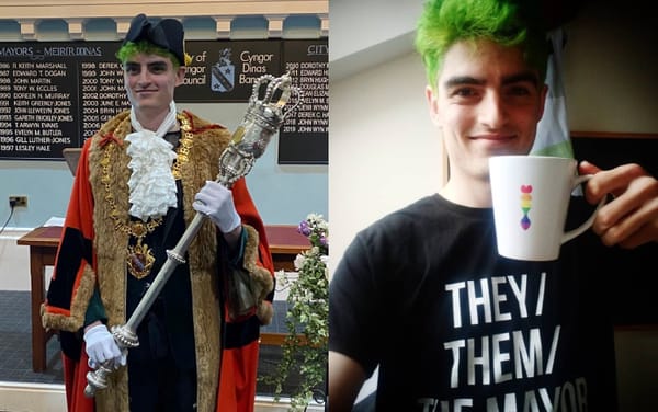 Wales elects the world’s first openly non-binary city mayor