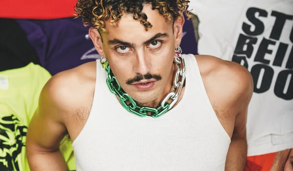 The £10 bootleg tee that helped Chema Diaz tap the queer zeitgeist