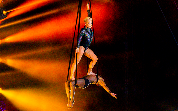 Pink just proved why she’s the most spectacular performer in the industry – review