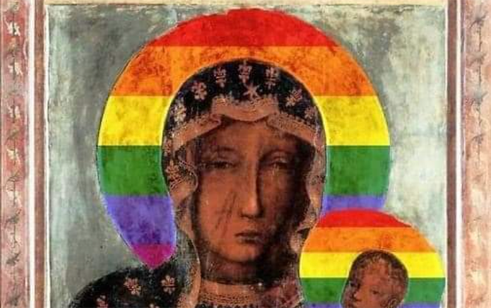 Three Polish LGBTQ+ activists have been acquitted in rainbow Virgin Mary case