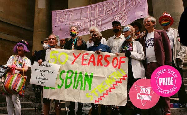 Power of Pride: Gay Liberation Front mark their 50th anniversary in London