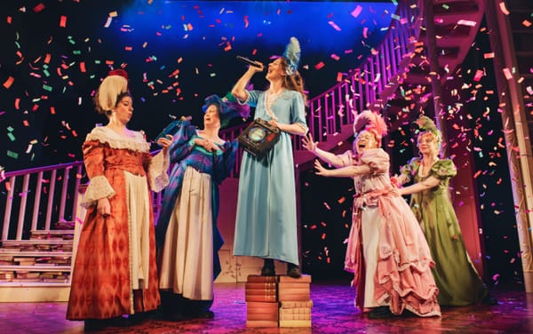 Pride and Prejudice* (*sort of) is a joyous karaoke musical take on Jane Austen classic – review