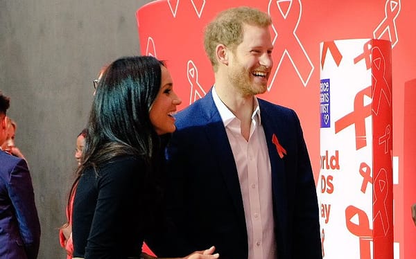 Prince Harry and Meghan Markle make first joint public engagement at World AIDS Day event