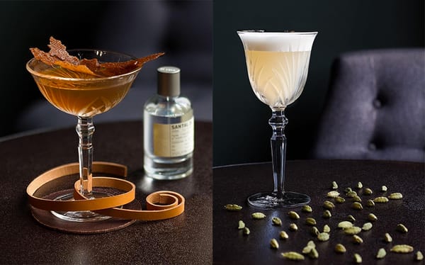 This luxury hotel is serving cocktails inspired by perfume