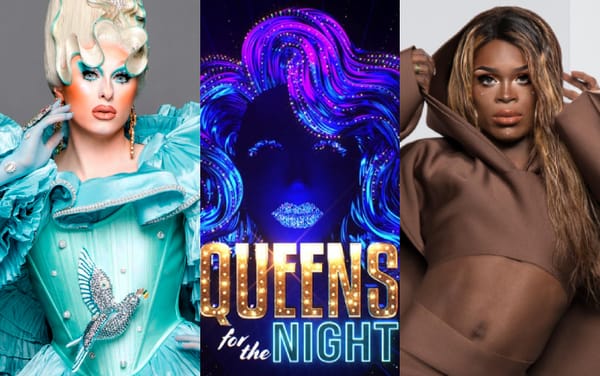 Drag Race UK stars Blu Hydrangea and Asttina Mandella join ITV special Queens For The Night
