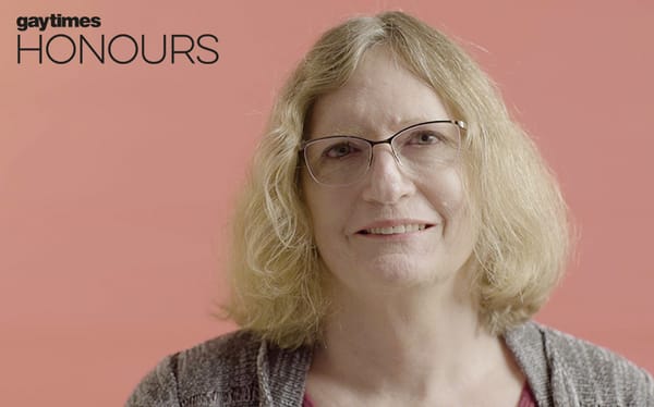 Dr Rachael Padman is the recipient of the Barbara Burford Gay Times Honour