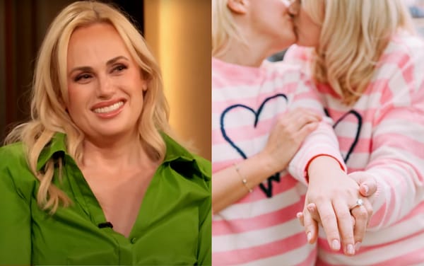 Rebel Wilson says she “collapsed” after proposing to her partner Ramona Agruma