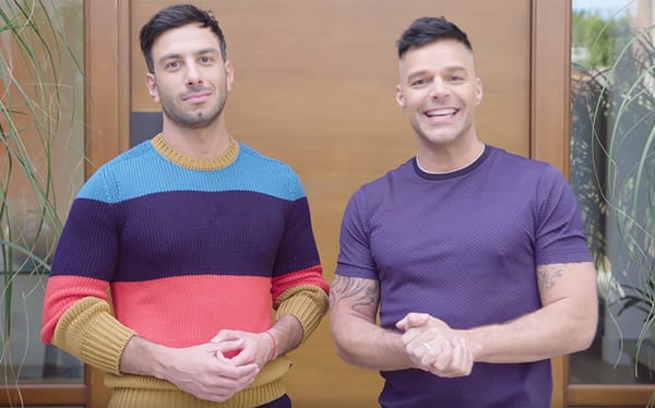Newlyweds Ricky Martin and Jwan Yosef take you around their home