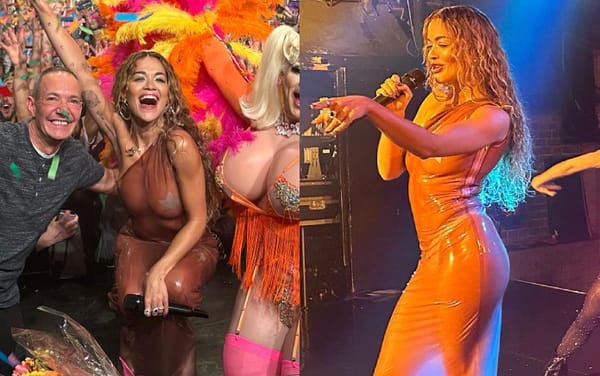 Rita Ora delivers an electric performance of You Only Love Me at Heaven Nightclub