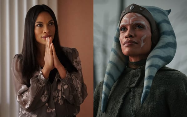 The Mandalorian star Rosario Dawson addresses transphobia allegations