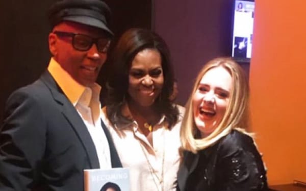 RuPaul, Michelle Obama and Adele hung out together in London