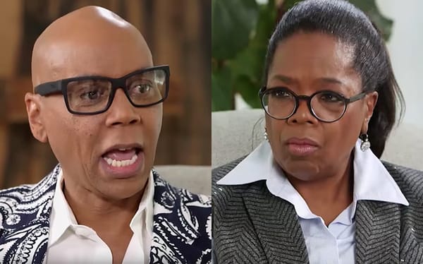 RuPaul reveals to Oprah the moment he realised the human experience is just an illusion
