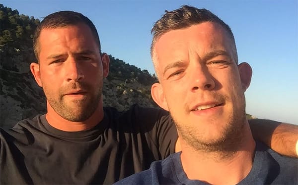 Russell Tovey announces he’s engaged to rugby player Steve Brockman