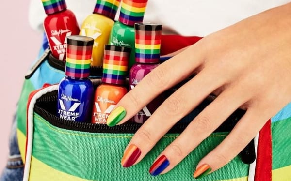 Sally Hansen launches new collection inspired by the Philadelphia Pride flag
