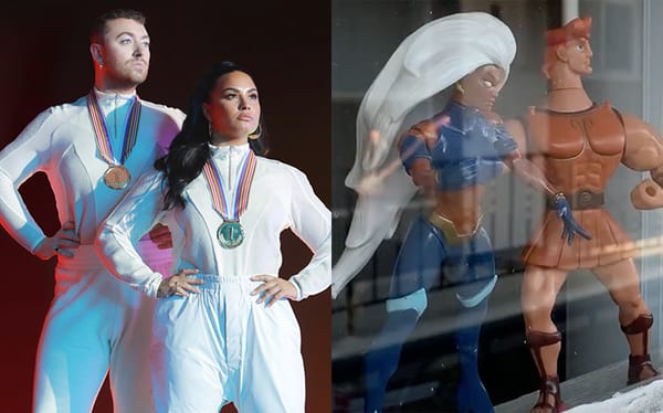 The “toy version” of Sam Smith and Demi Lovato’s I’m Ready video is epic