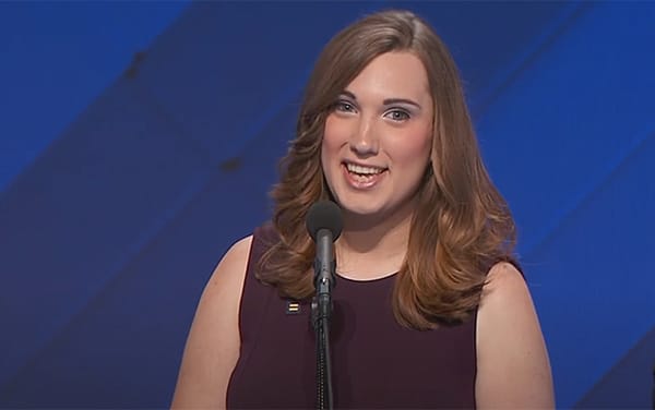 Democrat Sarah McBride makes history as first openly trans US state senator