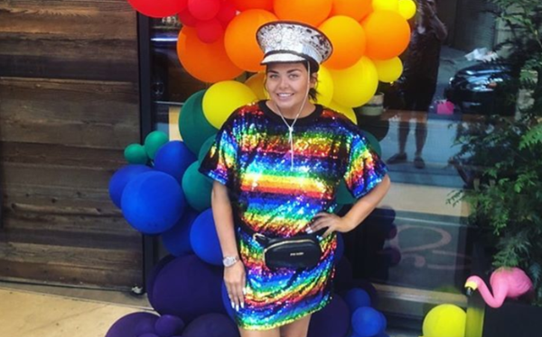 Scarlett Moffatt hits out at homophobes who criticised her for attending World Pride
