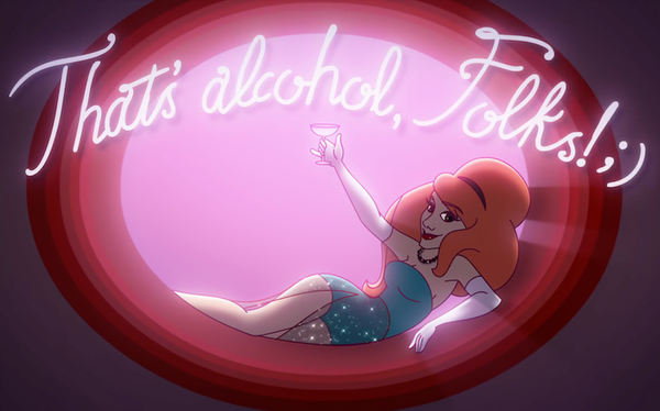 Watch Jinkx Monsoon get animated in her fantastic video for Cartoons and Vodka