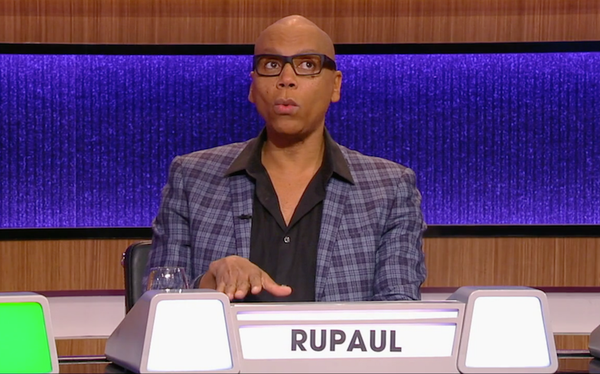 RuPaul made a special guest appearance on the winter finale of Match Game