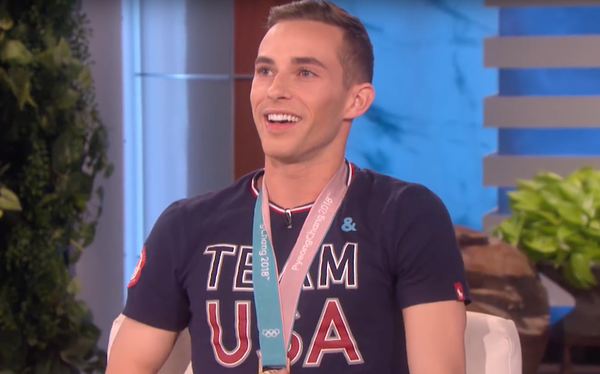 Adam Rippon was asked what Grindr is really like in the Olympic athletes’ village