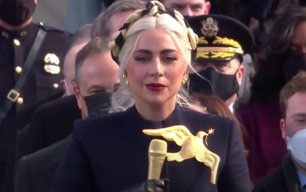 Lady Gaga was “looking for evidence of the insurrection” at Joe Biden’s inauguration