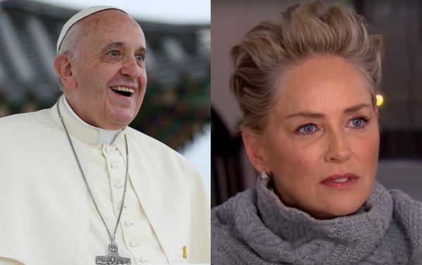 Sharon Stone calls on Catholic Church for LGBTQ+ acceptance: “Listen to your pope”