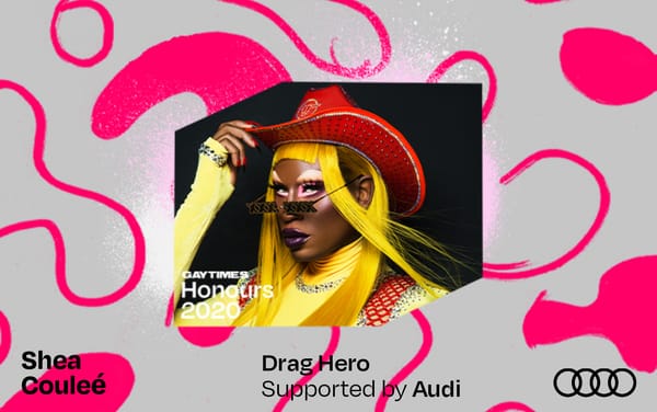 Shea Couleé wins the GAY TIMES Honour for Drag Hero