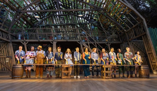 New musical Shucked may be corny but it’s terrific fun too – review