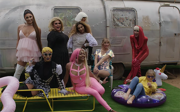 Watch Taylor Swift fangirl over the Drag Race queens in behind-the-scenes video