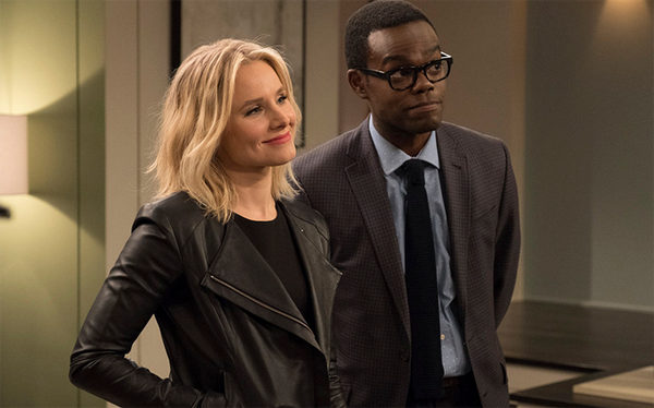 The Good Place star confirms Eleanor is “super bisexual”