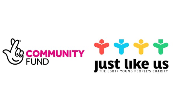 The National Lottery Community Fund supports Just Like Us with a grant of over £400,000