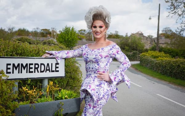 Drag Race UK winner The Vivienne joins Emmerdale for soap’s first ever Pride celebration