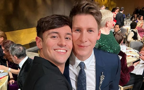 Tom Daley reflects on 19-year age gap with husband Dustin Lance Black