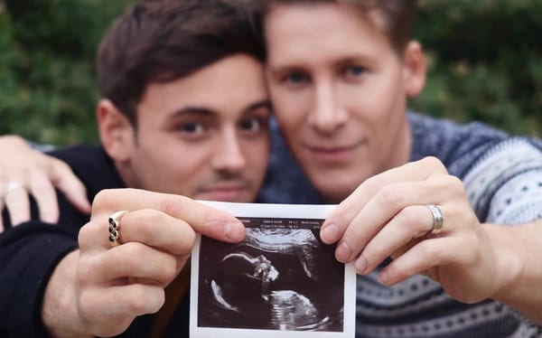 Dustin Lance Black speaks out on the hate Tom Daley and himself have received over baby announcement