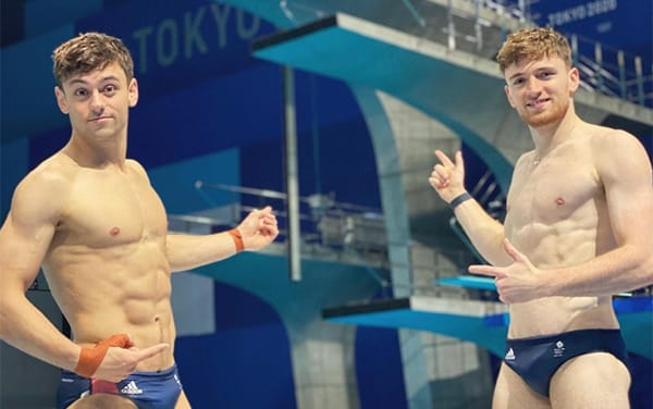 Tom Daley and Matty Lee win their first Olympic gold medal at Tokyo 2020