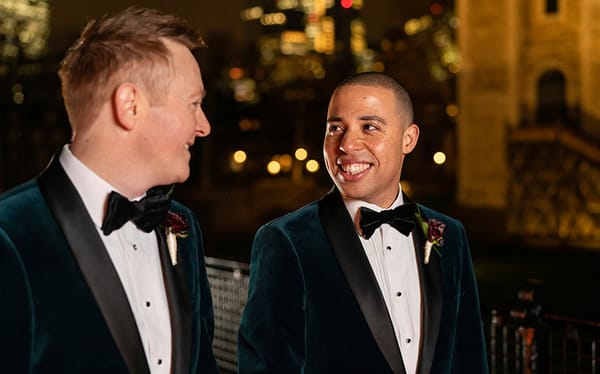 First wedding at the Tower of London was a beautiful same-sex ceremony