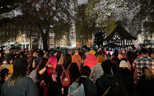 Trans Day of Remembrance: Hundreds mourn trans+ people lost over past year at London vigil